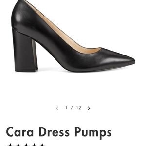 Nine West Black Cara Heels